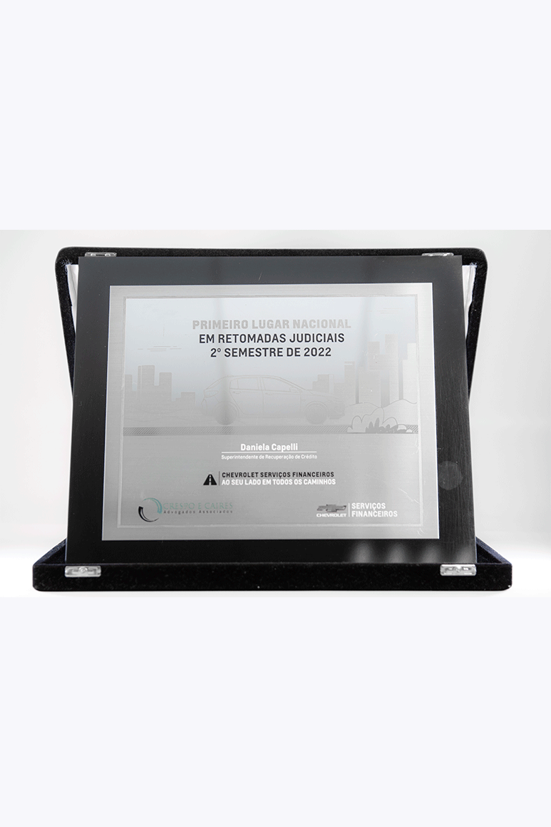 Chevrolet Serviços Financeiros Melhor do ano em retomadas  2022